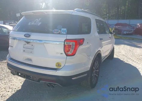 2018 Ford Explorer Platinum from USA, damaged, VIN 1FM5K8HT8JGC60616